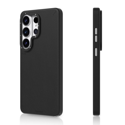 Galaxy S26 Ultra Case with M-safe Charging Feature Simple Matte Leather Design Youngkit Tech Fashion Series Cover - 5