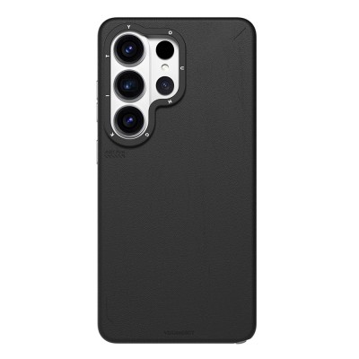 Galaxy S26 Ultra Case with M-safe Charging Feature Simple Matte Leather Design Youngkit Tech Fashion Series Cover - 3