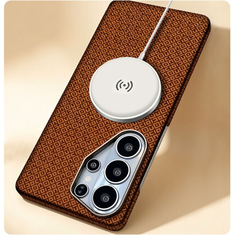 Galaxy S26 Ultra Case with M-Safe Charging Feature Zore Paris Vax Hard PC Cover - 5