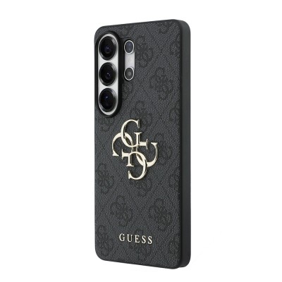Galaxy S26 Ultra Kılıf Guess Orjinal Lisanslı PU Deri Büyük Metal Logo Dizaynlı Kapak - 2