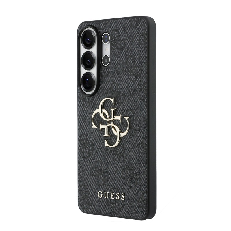 Galaxy S26 Ultra Kılıf Guess Orjinal Lisanslı PU Deri Büyük Metal Logo Dizaynlı Kapak - 2