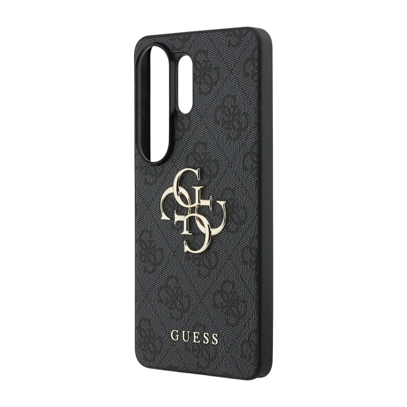 Galaxy S26 Ultra Kılıf Guess Orjinal Lisanslı PU Deri Büyük Metal Logo Dizaynlı Kapak - 6
