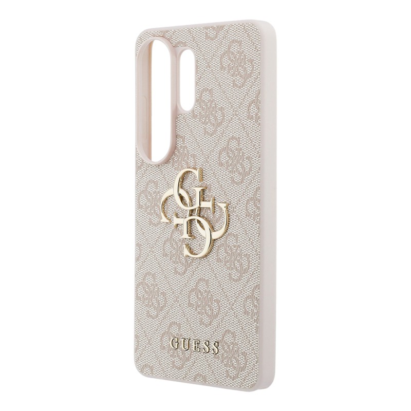 Galaxy S26 Ultra Kılıf Guess Orjinal Lisanslı PU Deri Büyük Metal Logo Dizaynlı Kapak - 22