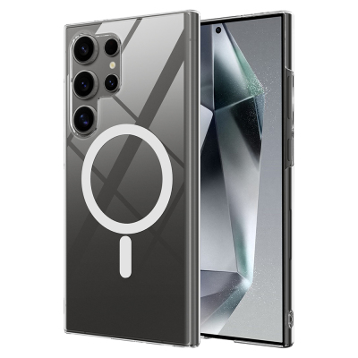 Galaxy S26 Ultra Kılıf Kamera Korumalı M-safe Sert PC Zore Porto Kapak - Zore