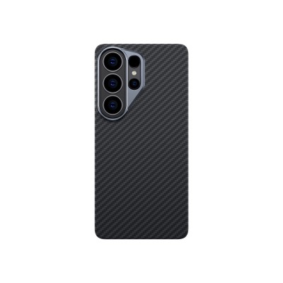 Galaxy S26 Ultra Kılıf M-safe Şarj Özellikli 1500D Aramid Fiber Amazingthing Titan Max Serisi Kapak Siyah