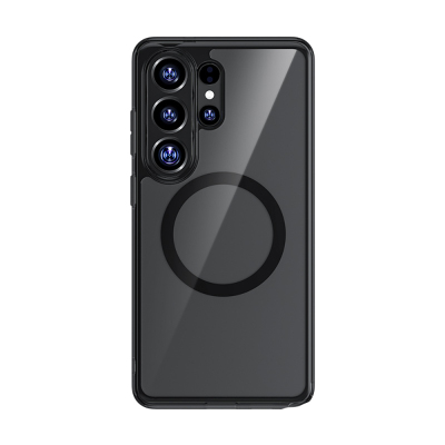 Galaxy S26 Ultra Kılıf M-safe Şarj Özellikli Benks ​​​​​​Crystal Serisi Şeffaf Kapak - Benks