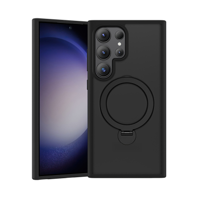 Galaxy S26 Ultra Kılıf M-safe Şarj Özellikli Benks Standlı Mist Protective Kapak - Benks