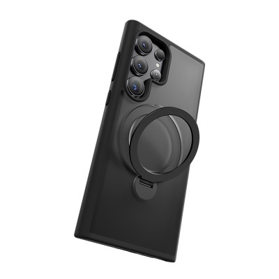 Galaxy S26 Ultra Kılıf M-safe Şarj Özellikli Benks Standlı Mist Protective Kapak - 8