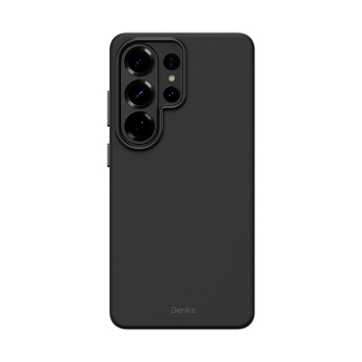 Galaxy S26 Ultra Kılıf M-safe Şarj Özellikli Çizilmeye Dayanıklı Benks VitaPro Serisi PU Deri Kapak - Benks