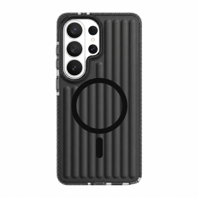 Galaxy S26 Ultra Kılıf M-safe Şarj Özellikli Oyuklu Tasarım Mutural Luggage Serisi Kapak - Mutural