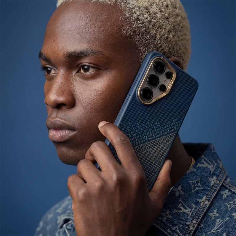 Galaxy S26 Ultra Kılıf M-safe Şarj Özellikli Raptic Aramid Skin Dual Serisi Karbon Kapak - 7