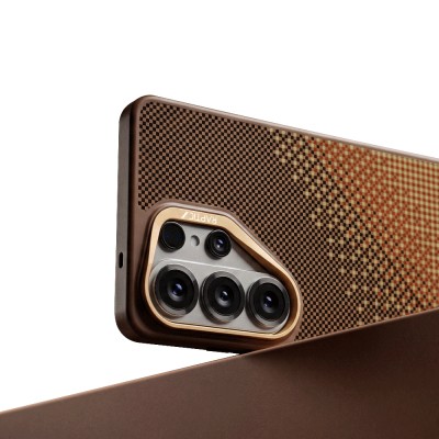 Galaxy S26 Ultra Kılıf M-safe Şarj Özellikli Raptic Aramid Skin Dual Serisi Karbon Kapak - 16