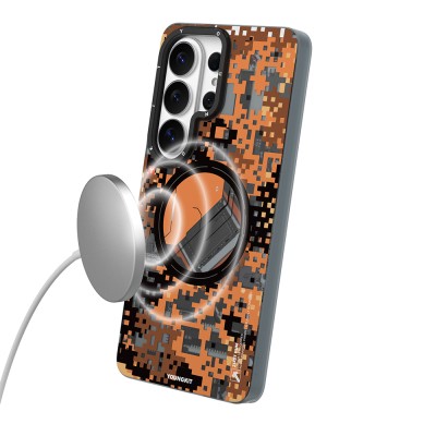 Galaxy S26 Ultra Kılıf M-Safe Şarj Özellikli Youngkit Camouflage Sykell Serisi Kapak - 7