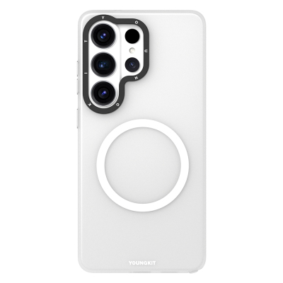 Galaxy S26 Ultra Kılıf M-safe Şarj Özellikli Youngkit Hidden Sand Serisi Kapak - Youngkit