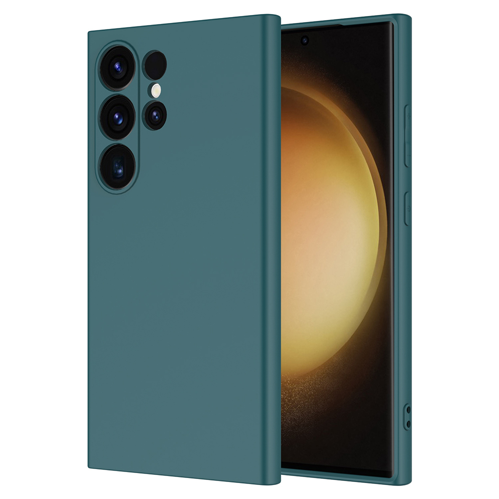 Galaxy S26 Ultra Kılıf Zore Mara Lansman Kapak - Koyu Yeşil