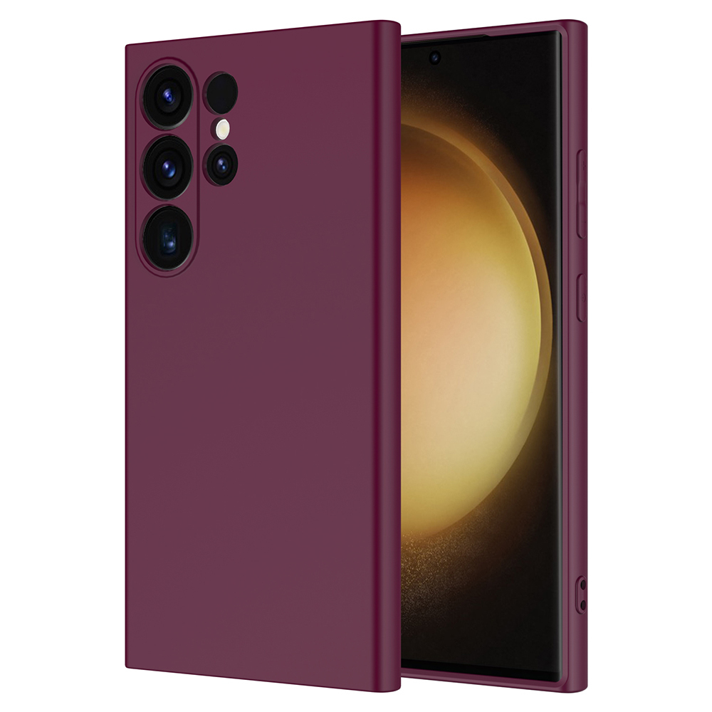 Galaxy S26 Ultra Kılıf Zore Mara Lansman Kapak - Koyu Mor