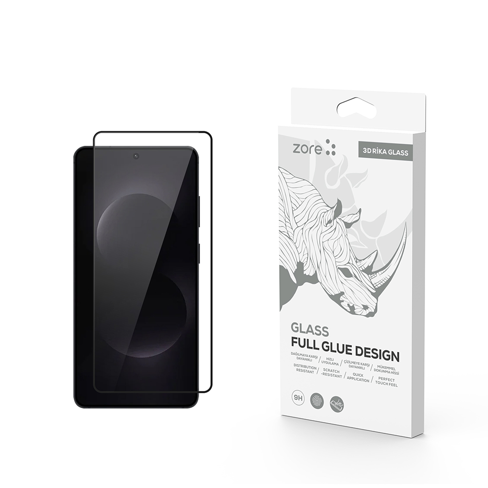 Galaxy S26 Ultra Zore Rika Premium Temperli Cam Ekran Koruyucu