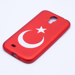 Galaxy S4 Kılıf Zore Bayrak Silikon - Zore