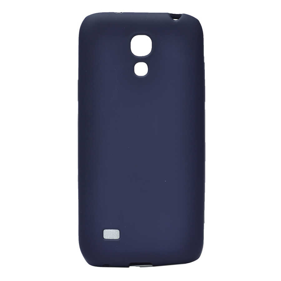 Galaxy S4 Mini Kılıf Zore Premier Silikon Kapak - Lacivert
