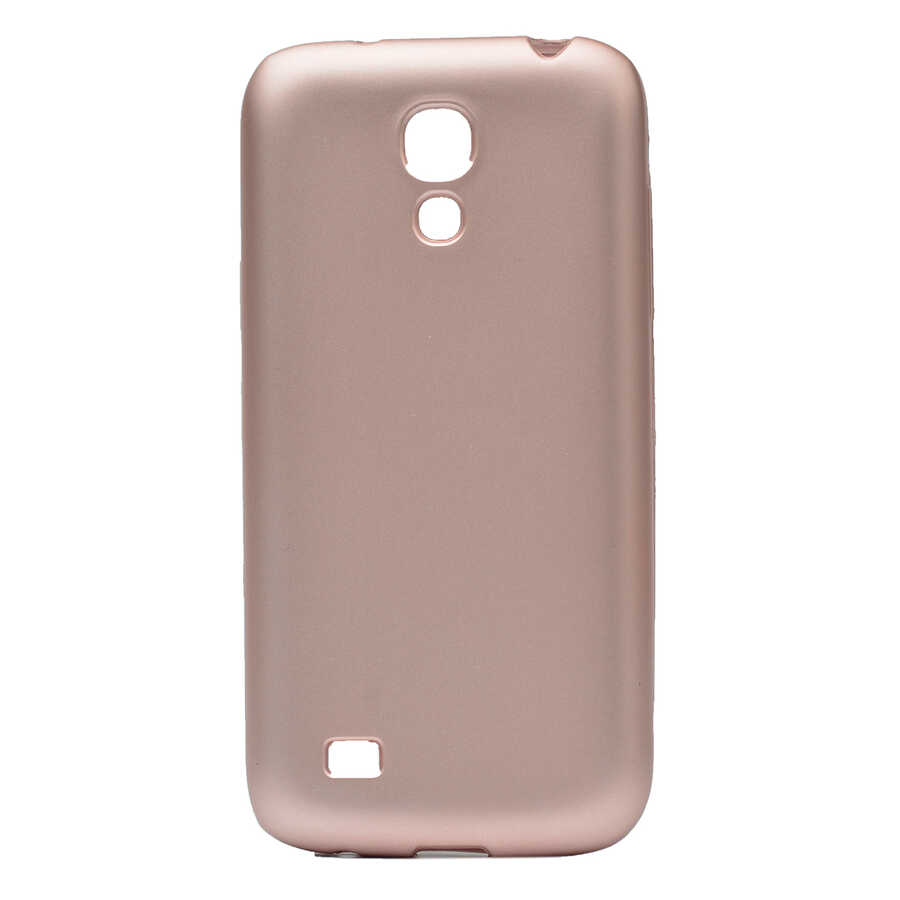 Galaxy S4 Mini Kılıf Zore Premier Silikon Kapak - Rose Gold