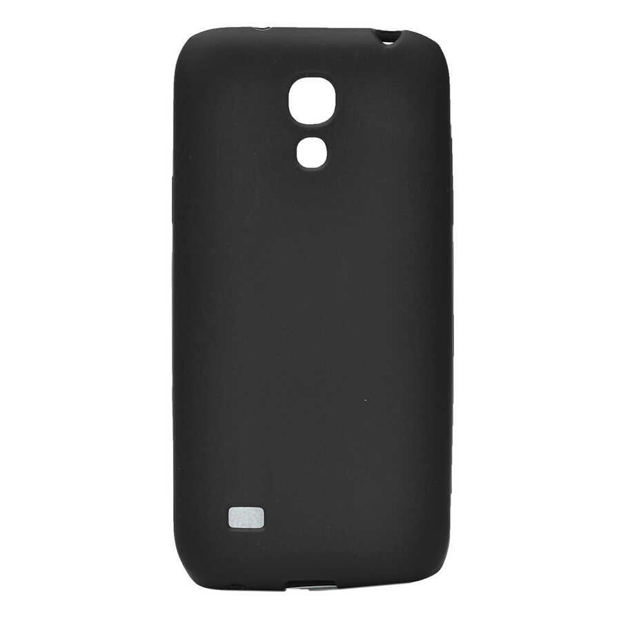Galaxy S4 Mini Kılıf Zore Premier Silikon Kapak - Siyah