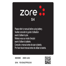 Galaxy S4 Zore 2600 Mah A Quality Compatible Battery - Zore
