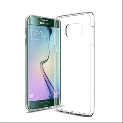 Galaxy S6 Edge Case Zore Süper Silikon Cover - Zore