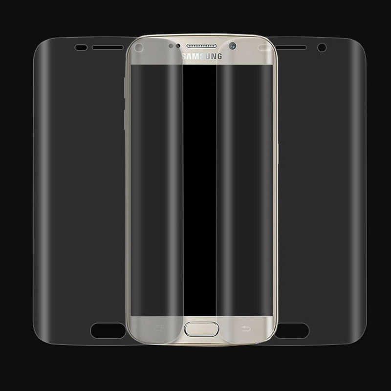 Galaxy S6 Edge Zore Süper Pet Ekran Koruyucu Jelatin - Renksiz