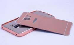 Galaxy S6 Kılıf Zore Aynalı Bumper - Thumbnail