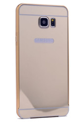 Galaxy S6 Kılıf Zore Aynalı Bumper - Thumbnail