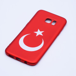 Galaxy S7 Edge Case Zore Bayrak Silicon - Zore