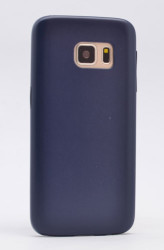 Galaxy S7 Kılıf Zore 1-1 Deri Soft Kapak - Thumbnail