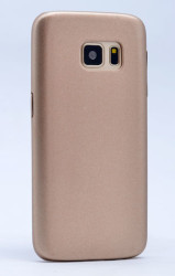 Galaxy S7 Kılıf Zore 1-1 Deri Soft Kapak - Thumbnail