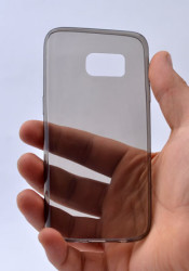 Galaxy S7 Kılıf Zore Ultra İnce Silikon Kapak 0.2 mm - Thumbnail