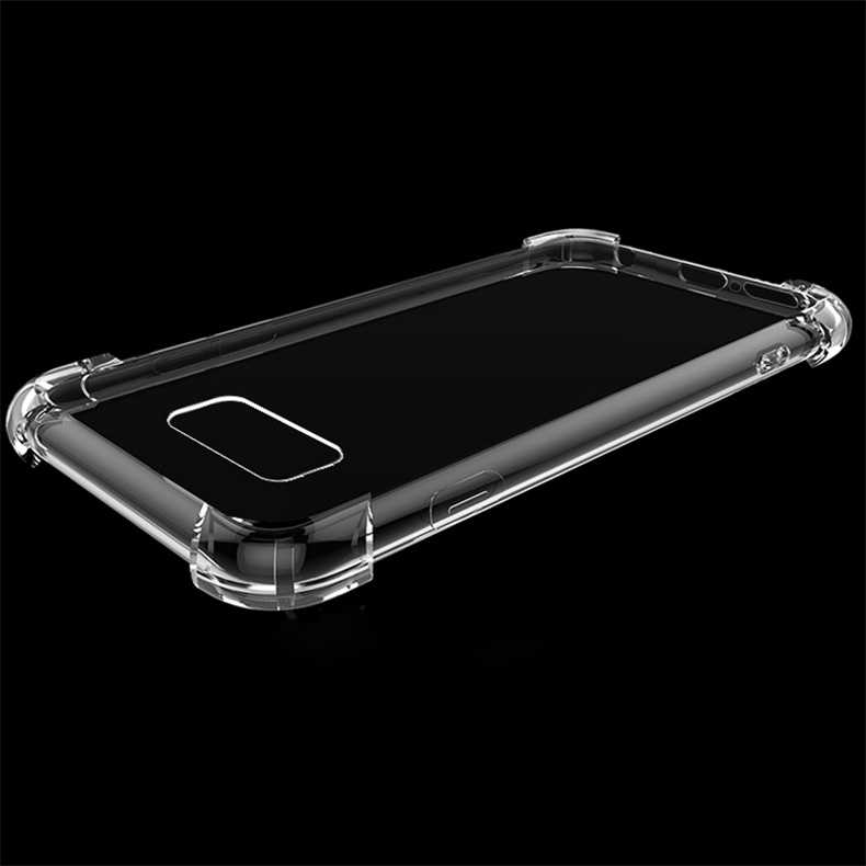 Galaxy S8 Kılıf Zore Nitro Anti Shock Silikon - Renksiz