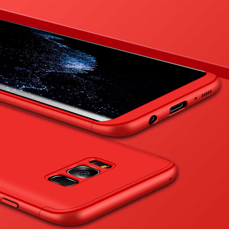 Galaxy S8 Kılıf Zore Ays Kapak - Kırmızı