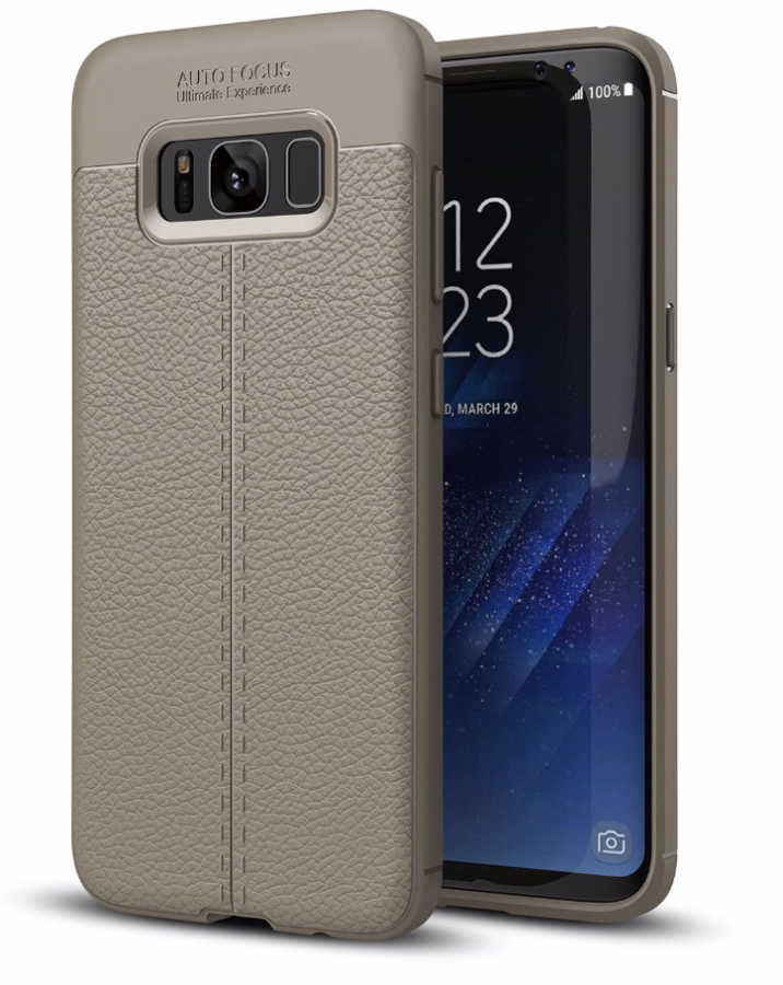 Galaxy S8 Kılıf Zore Niss Silikon Kapak - Gri