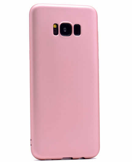 Galaxy S8 Kılıf Zore Premier Silikon Kapak - Rose Gold