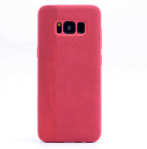 Galaxy S8 Plus Kılıf Zore City Silikon - Kırmızı
