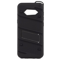 Galaxy S8 Plus Kılıf Zore İron Kapak Siyah