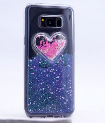 Galaxy S8 Plus Kılıf Zore Kalpli Silikon - 1