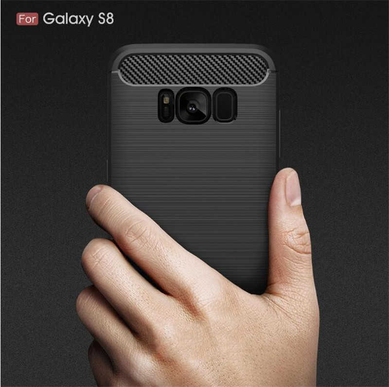 Galaxy S8 Plus Kılıf Zore Room Silikon Kapak - Siyah