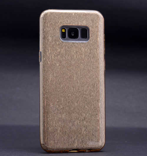 Galaxy S8 Plus Kılıf Zore Shining Silikon - Gold
