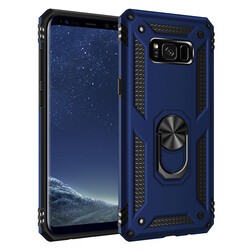 Galaxy S8 Plus Kılıf Zore Vega Kapak Mavi