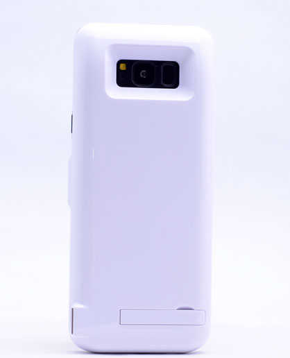Galaxy S8 Şarjlı Kılıf Harici Batarya - Beyaz