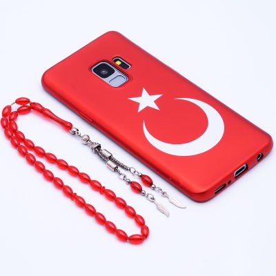 Galaxy S9 Kılıf Zore Bayrak Silikon - 1