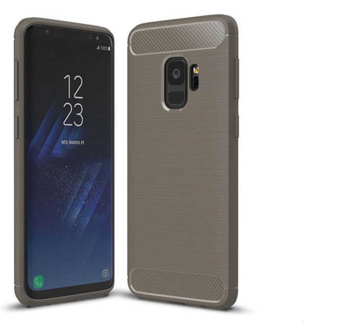 Galaxy S9 Kılıf Zore Room Silikon Kapak - Gri