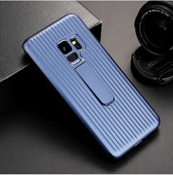 Galaxy S9 Kılıf Zore Wave Standlı Mıknatıslı Kapak - 14
