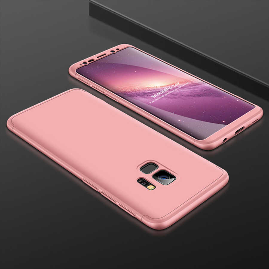 Galaxy S9 Plus Kılıf Zore Ays Kapak - Rose Gold