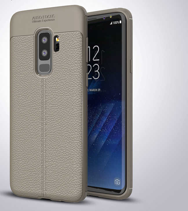 Galaxy S9 Plus Kılıf Zore Niss Silikon Kapak - Gri